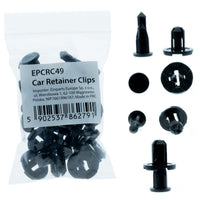 Fästclips Subaru Forester/Impreza m.fl. – A 20,9 B 9,8 C 13,8 d 1,9 H 19 hål ø