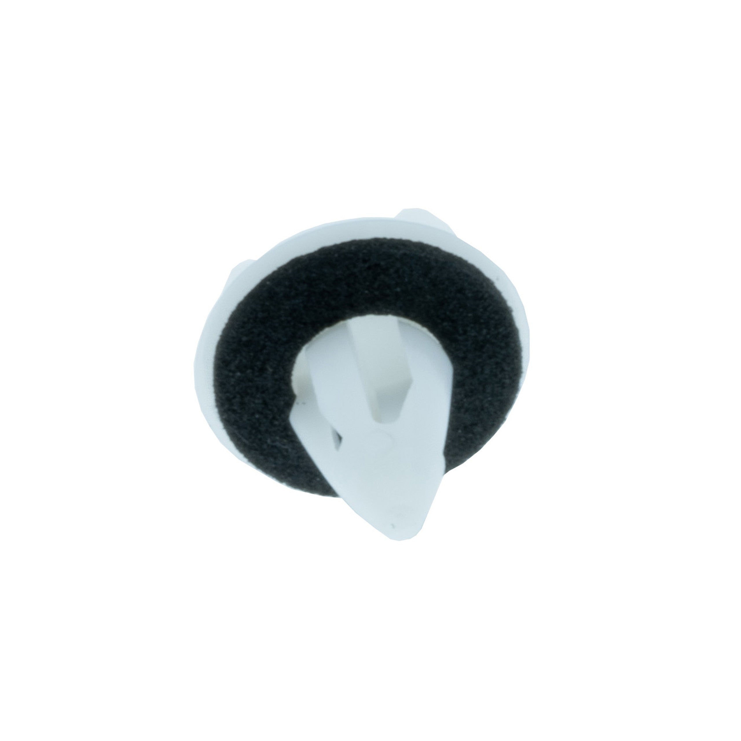 Fästclips BMW 3'E36/3'E46 m.fl. – A 14,4 B 7,9 C 17,7 d 2,6 H 20,6 hål ø 8