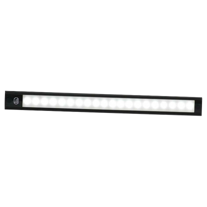 produktbillede forfra viser interiør LED - Strip 260mm - ON/OFF - Sort - LEA