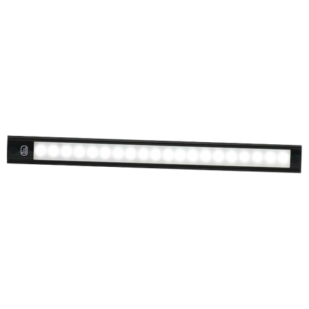 produktbillede forfra viser interiør LED - Strip 260mm - ON/OFF - Sort - LEA