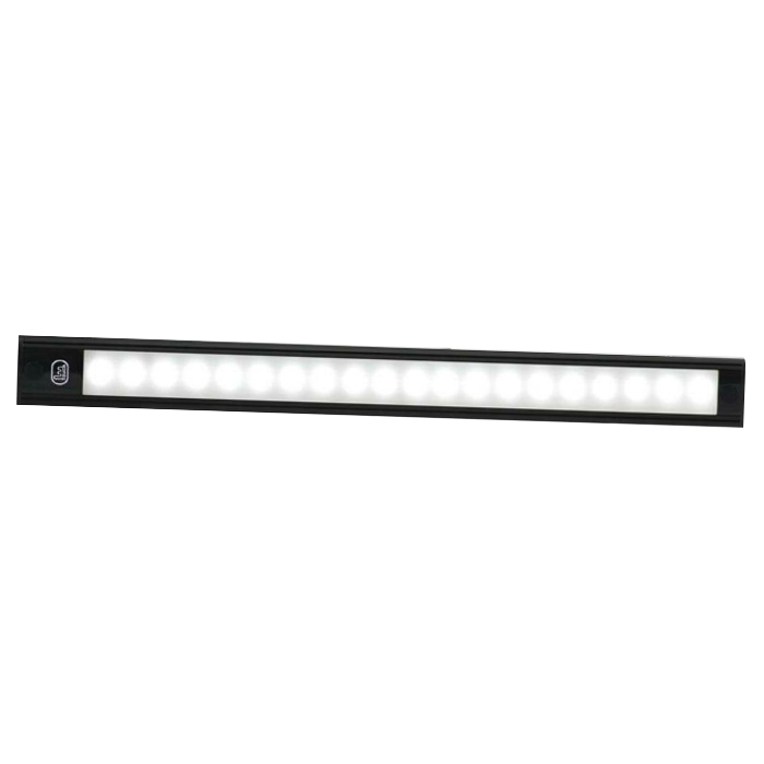Indvendig LED - strip 770mm - ON/OFF - Sort - produktbillede forfra | LEA