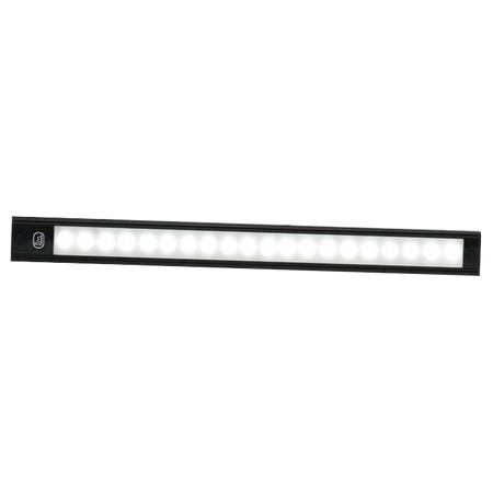 Indvendig LED - strip 770mm - ON/OFF - Sort - produktbillede forfra | LEA