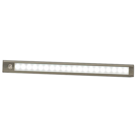 produktbillede forfra, der viser interiør LED - Strip 260mm - ON/OFF - Grå - LEA