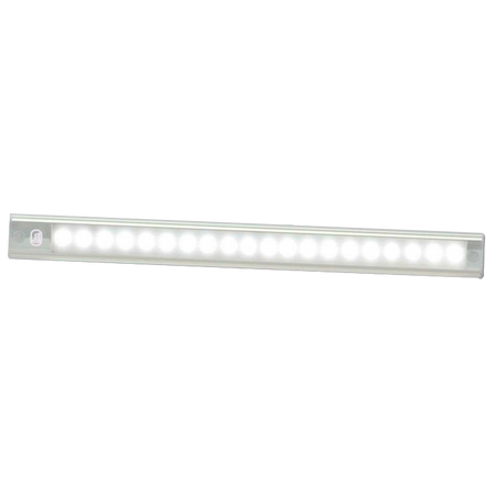 Indvendig LED - strip 770mm - ON/OFF - Sølv - produktbillede forfra | LEA