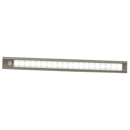produktbillede forfra viser interiør LED - Strip 770mm - ON/OFF - Grå - LEA
