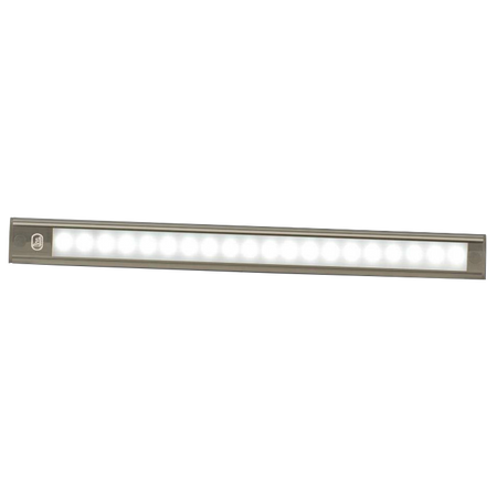 produktbillede forfra viser interiør LED - Strip 770mm - ON/OFF - Grå - LEA