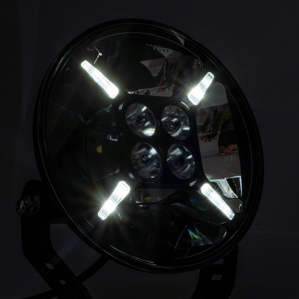 LED-extralampa – 4 LED – 12000 LM – 230 mm
