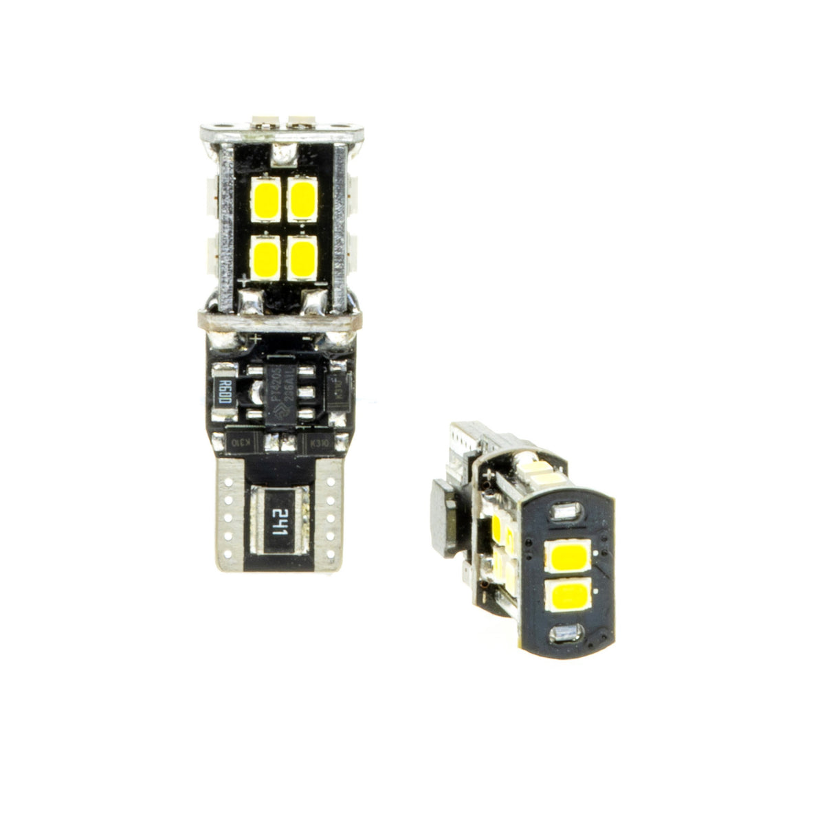 LED-lampa för bil – W5W – W2,1x9,5d – 6000K – 14 LED – SMD 3020 – 30 mm – 2-pack