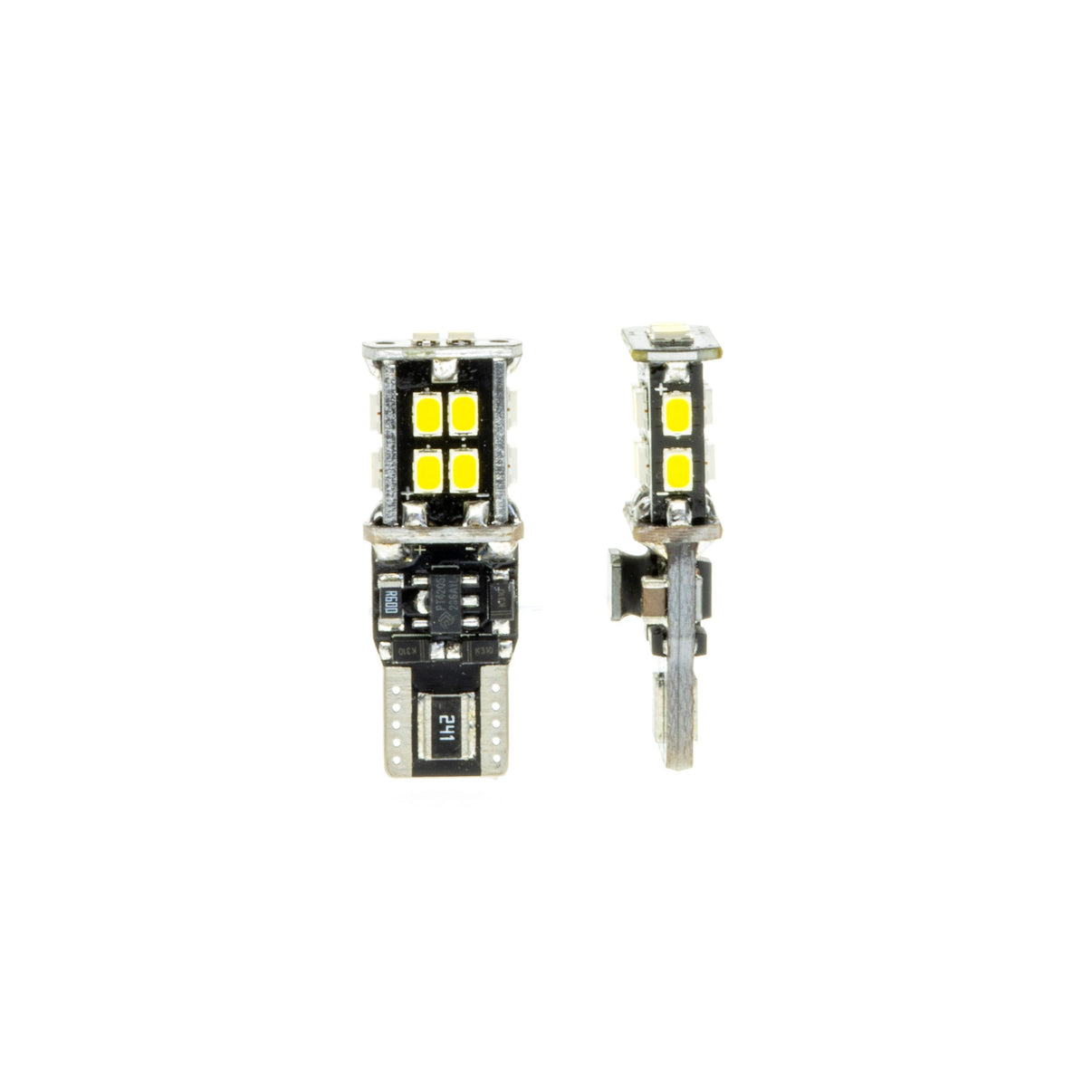 LED-lampa för bil – W5W – W2,1x9,5d – 6000K – 14 LED – SMD 3020 – 30 mm – 2-pack