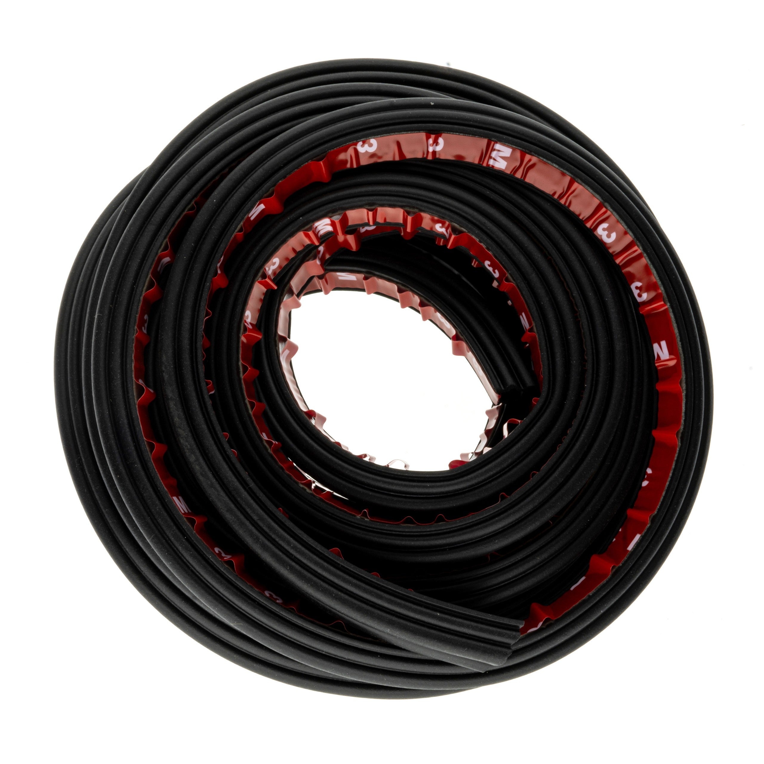 Gummilist för bil – Svart – 14 x 15 mm – 5 m – EPDM