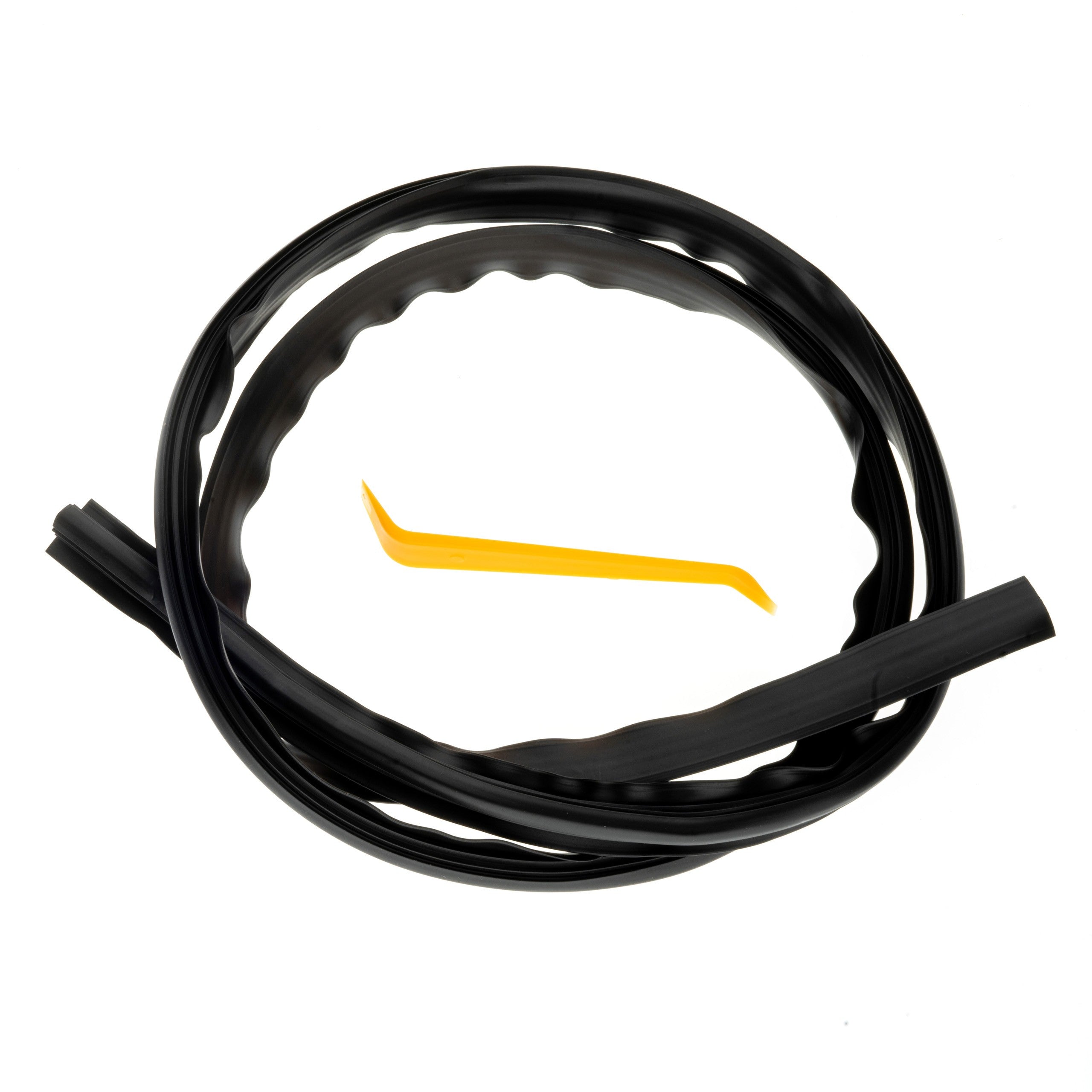 Gummilist för bil – Svart – 1.5 m – EPDM