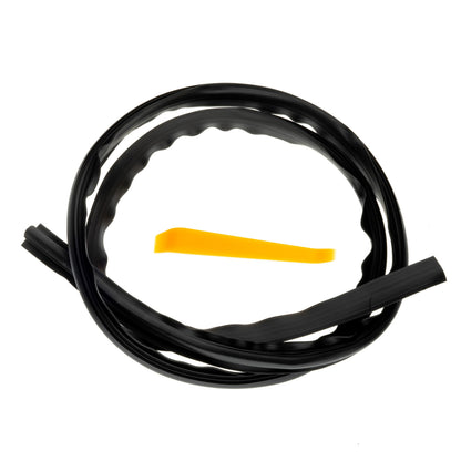 Gummilist för bil – Svart – 1.5 m – EPDM