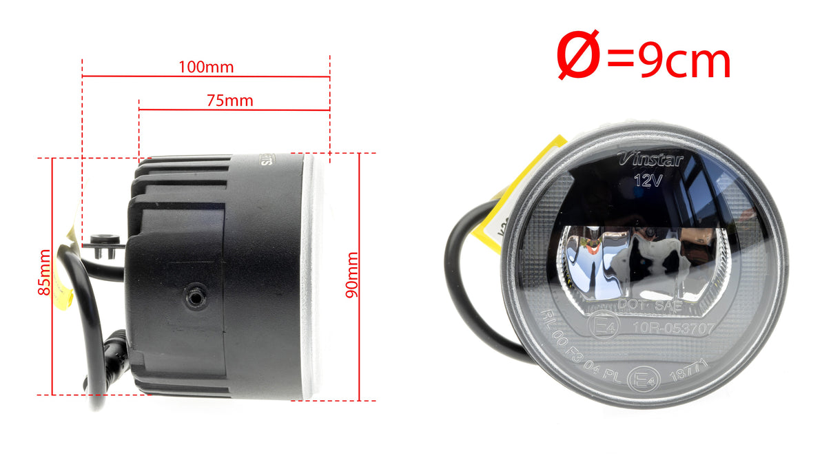 DRL- och dimljus Nissan Qashqai II/Cube Z12 m.fl.