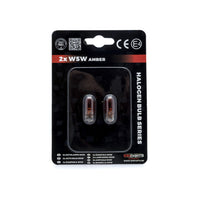 Halogenlampa – W5W – 1700–1800K (Orange) – 9V - 16V – 5 W – 2-pack