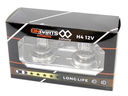 Halogenlampsats – H4 – 3000K – 9V - 16V – 60/55 W – 2-pack