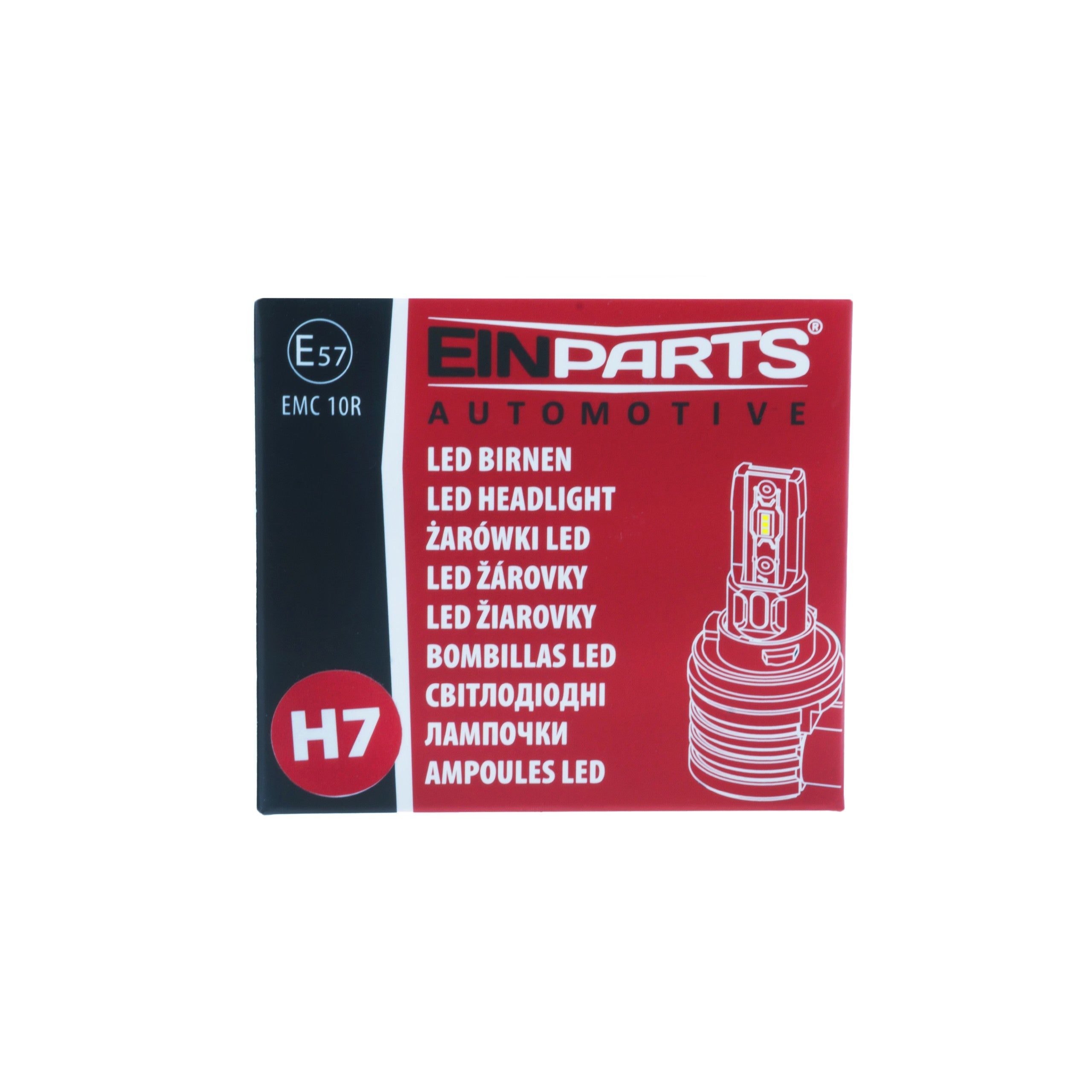 LED-konverteringssats – H7 – 6500K – 9V - 16V – PX26D – 2-pack