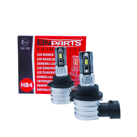 LED-konverteringssats – HB4 – 6500K – 9V - 16V – P22d – 2-pack