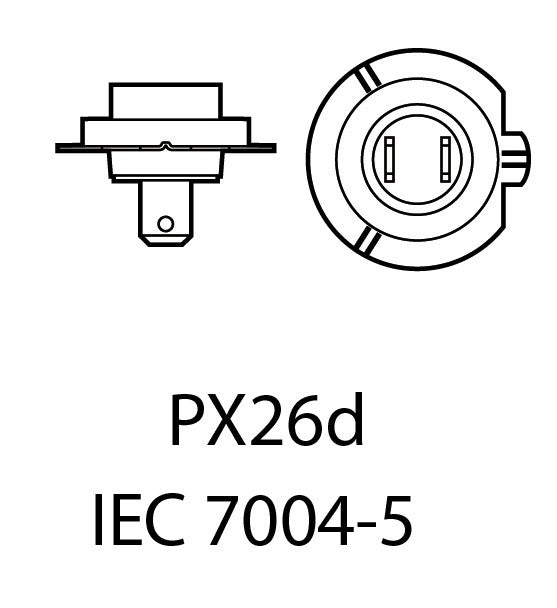 LED-konverteringssats – H7 – 6500K – 9V - 16V – PX26D – 2-pack