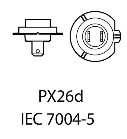 LED-konverteringssats – H7 – 6500K – 9V - 16V – PX26D – 2-pack