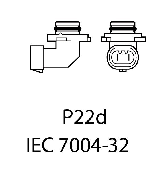 LED-konverteringssats – HB4 – 6500K – 9V - 16V – P22d – 2-pack