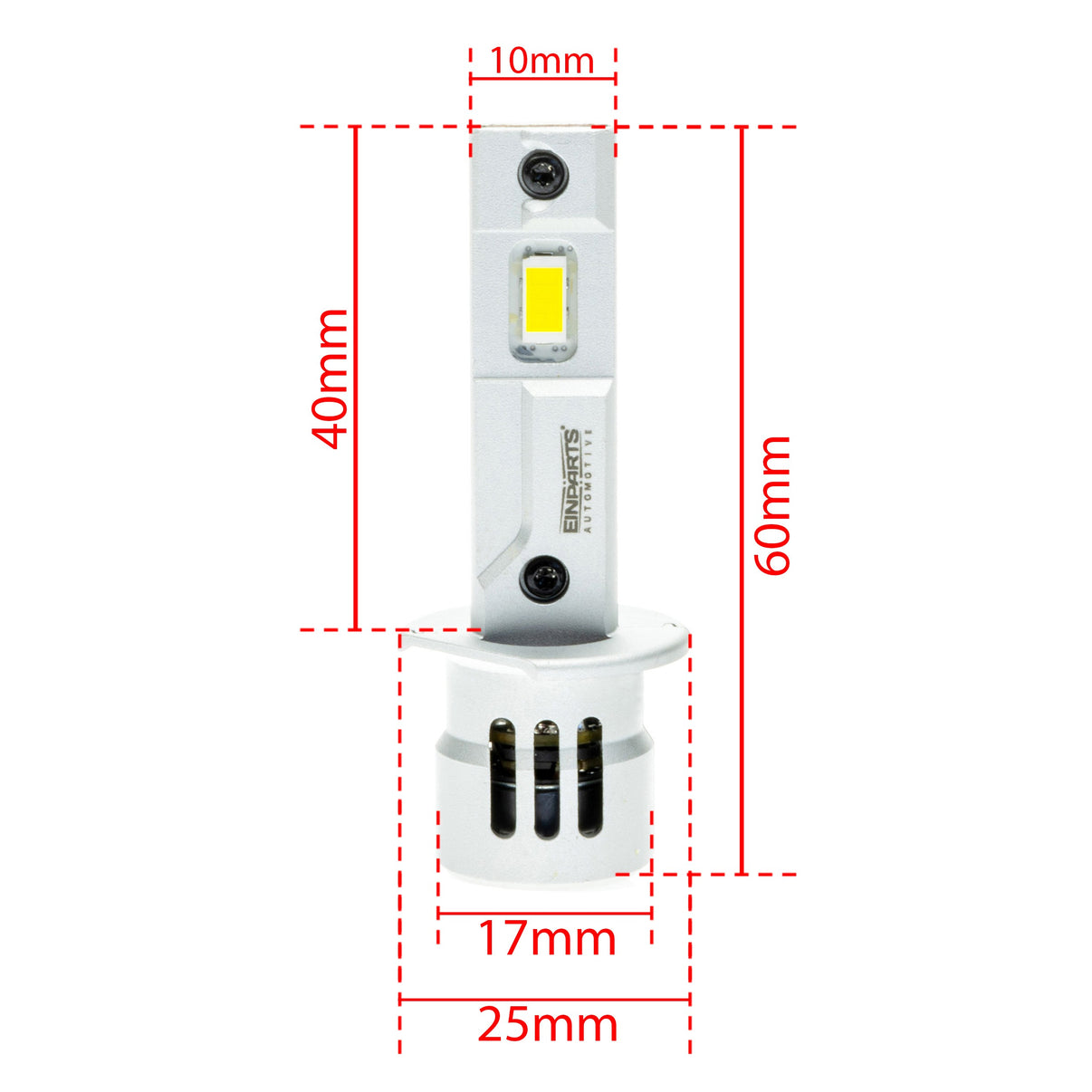 LED-konverteringssats – H1 – 6000K – 9V - 16V – P14.5S – 2-pack