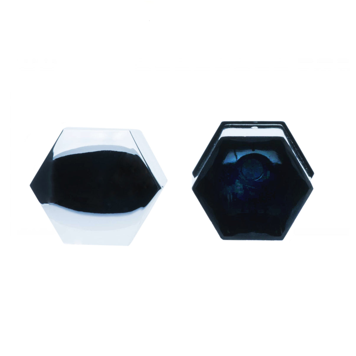 Hjulmutterskydd – Kromsilver – Plast – 20-pack
