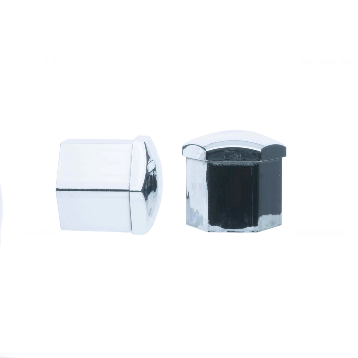 Hjulmutterskydd – Kromsilver – Plast – 20-pack