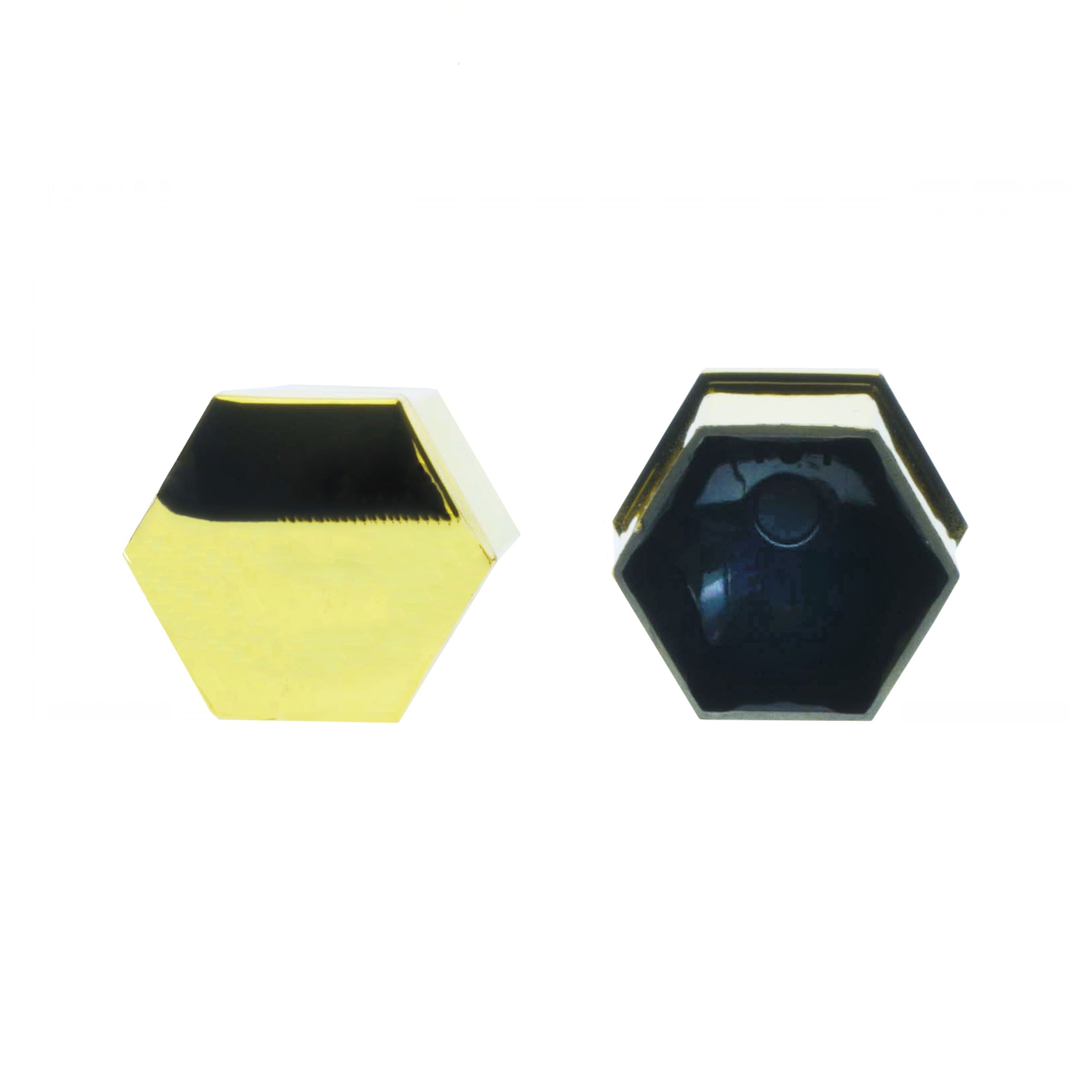 Hjulmutterskydd – metallic-guld – Plast – 20-pack – 24 mm mm