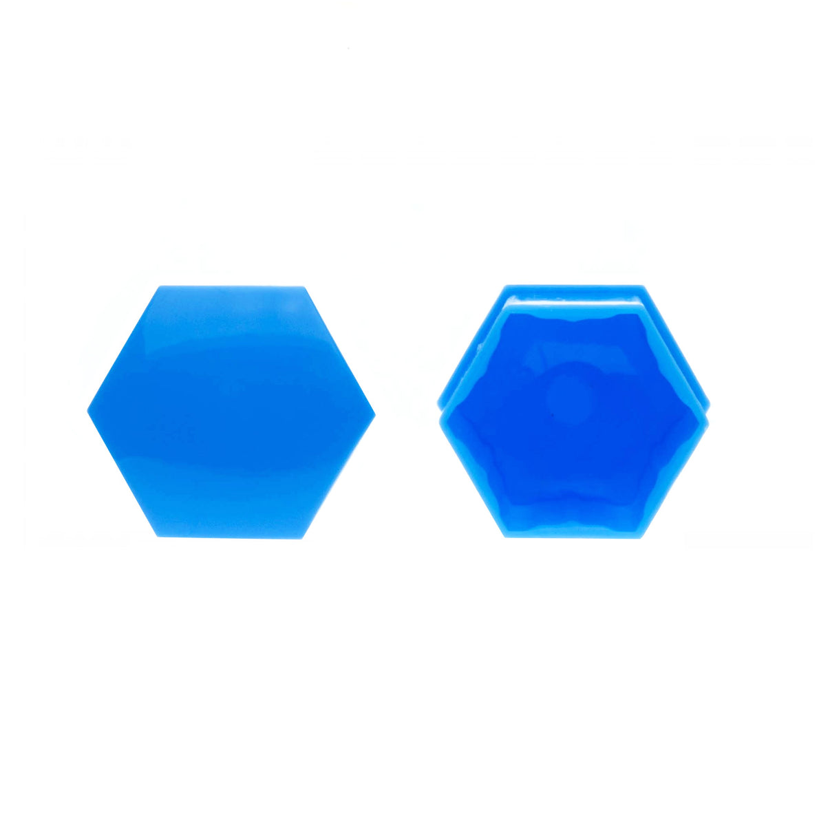 Hjulmutterskydd – Blå – Plast – 20-pack – 18 mm mm
