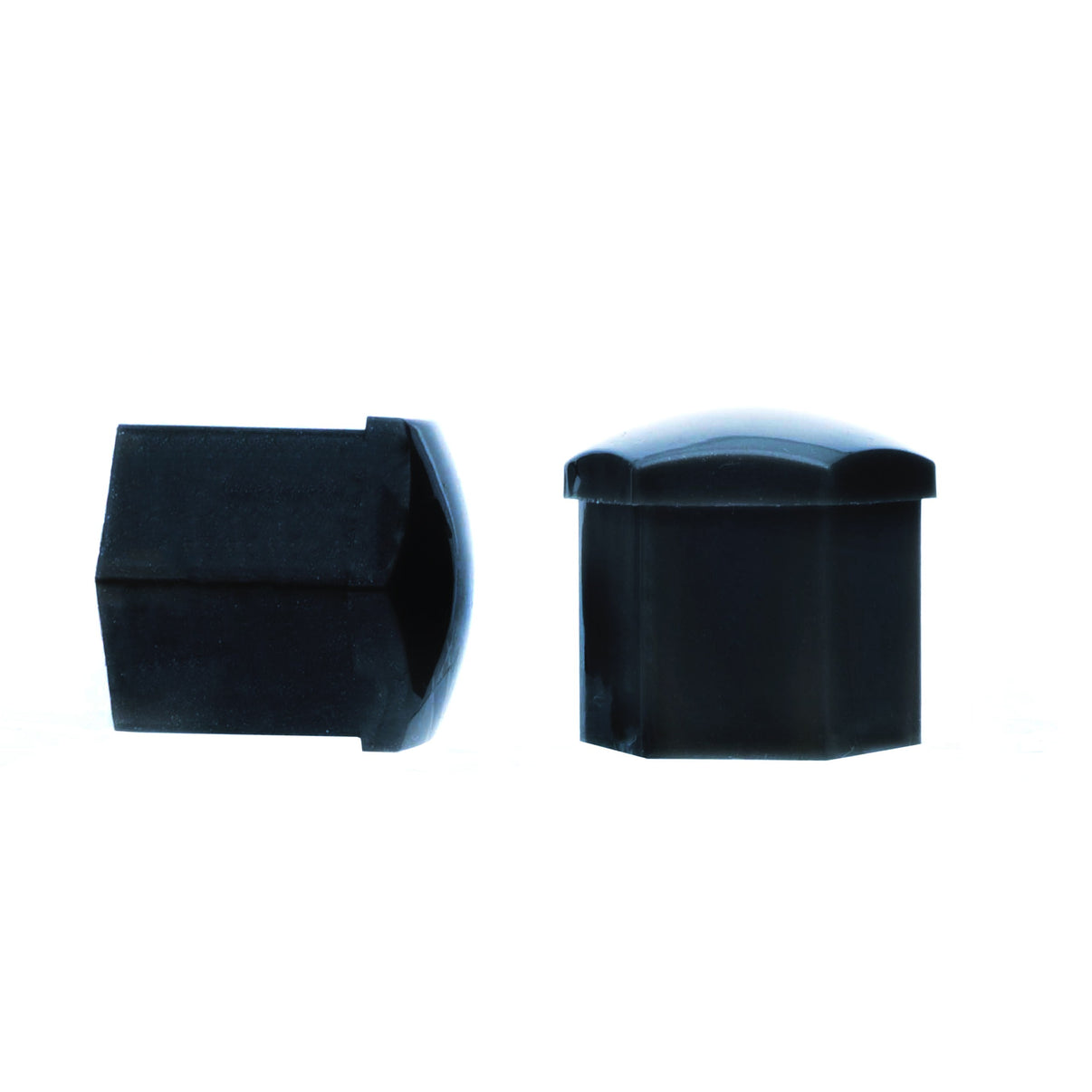Hjulmutterskydd – Svart – Plast – 20-pack
