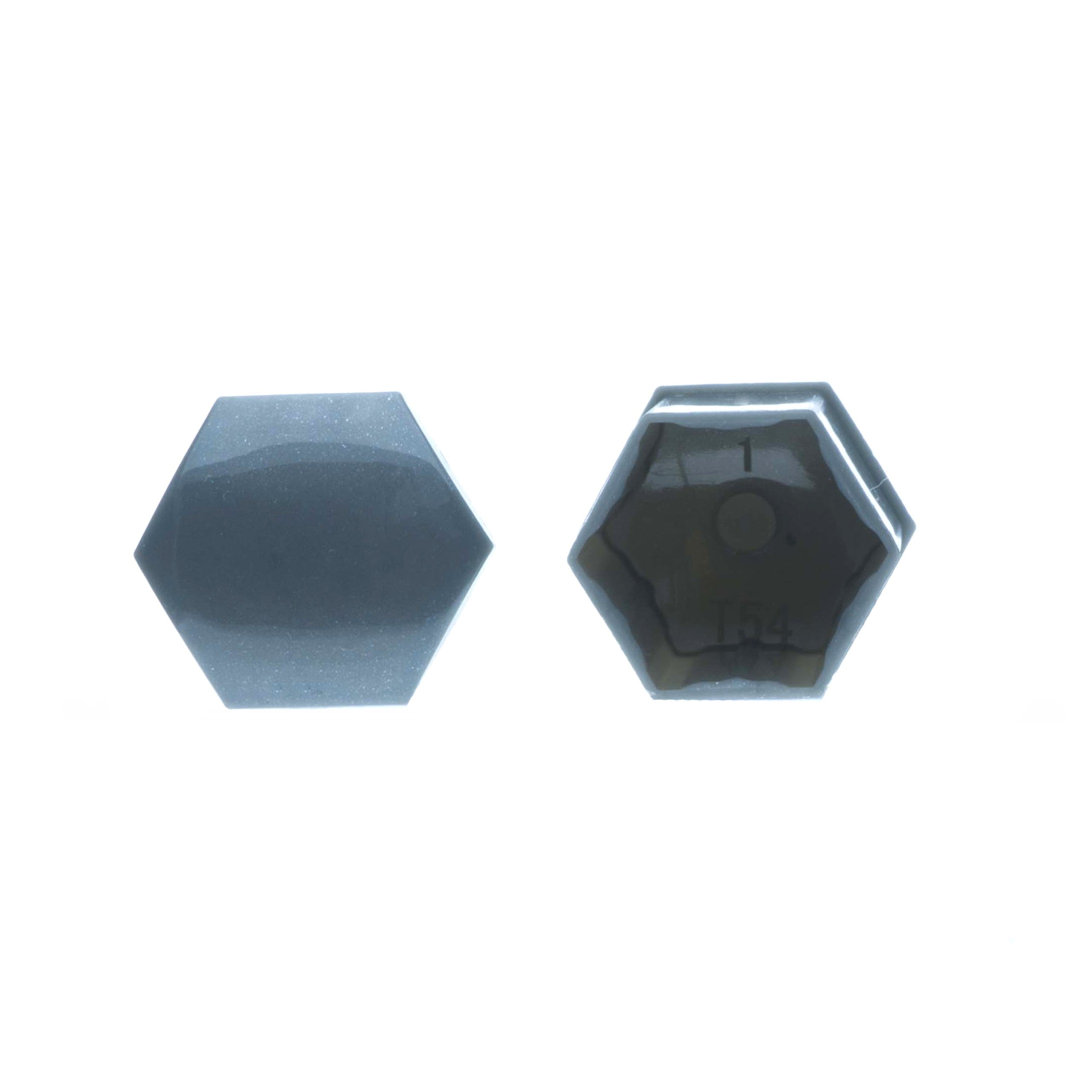 Hjulmutterskydd – Grå – Plast – 20-pack – 24 mm mm