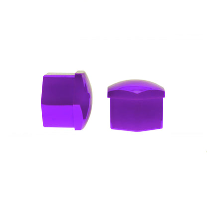 Hjulmutterskydd – Lila – Plast – 20-pack – 24 mm mm