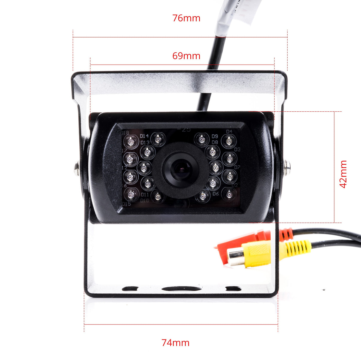 Backkamera – 9V - 16V – 69 mm