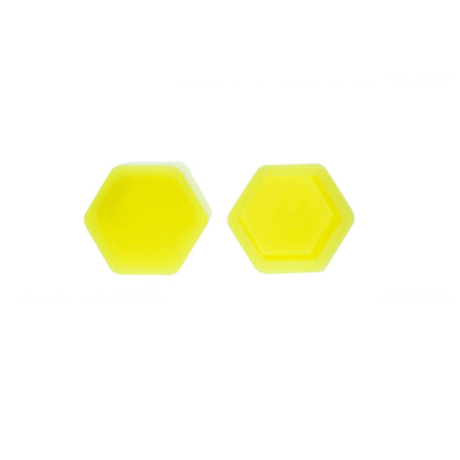 Hjulmutterskydd – Gul – Silikon – 20-pack – 17 mm