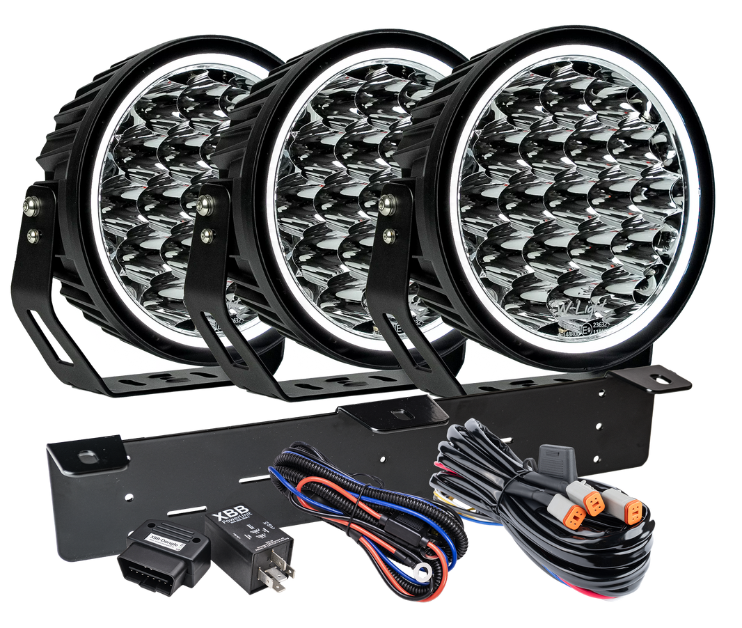 W – Light XTREME W9 RAD3 – produktbillede forfra | W-Light