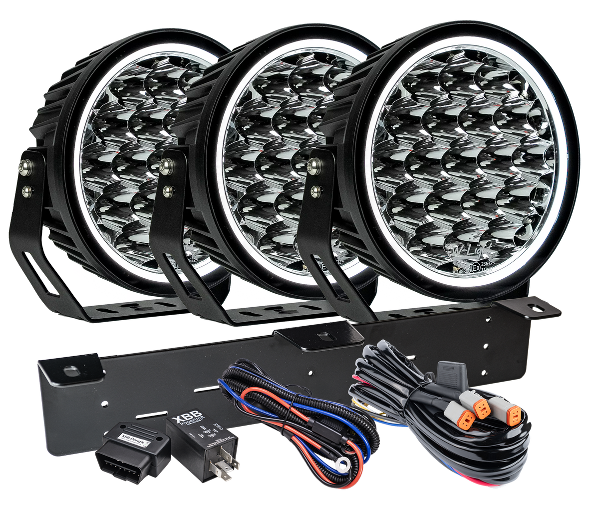 W – Light XTREME W9 RAD3 – produktbillede forfra | W-Light