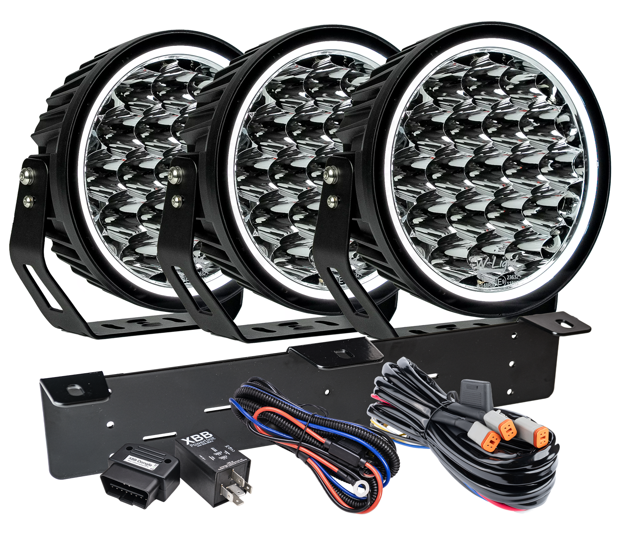 W – Light XTREME W9 RAD3 – produktbillede forfra | W-Light