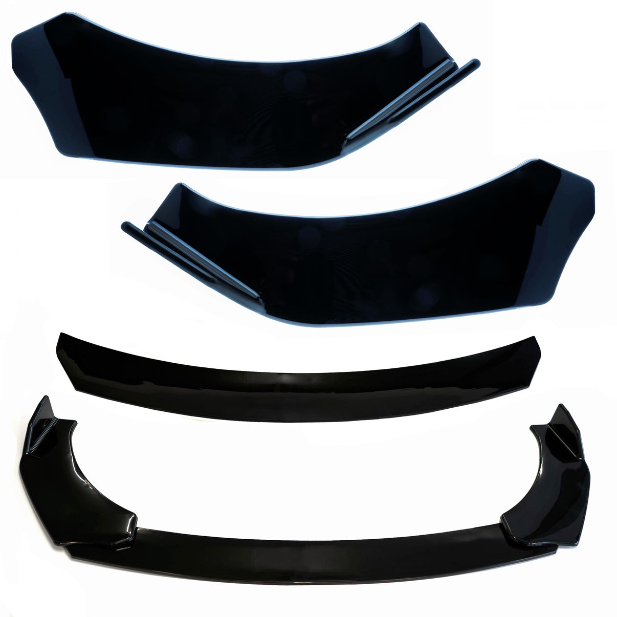 Frontsplitter – Svart gloss – ABS