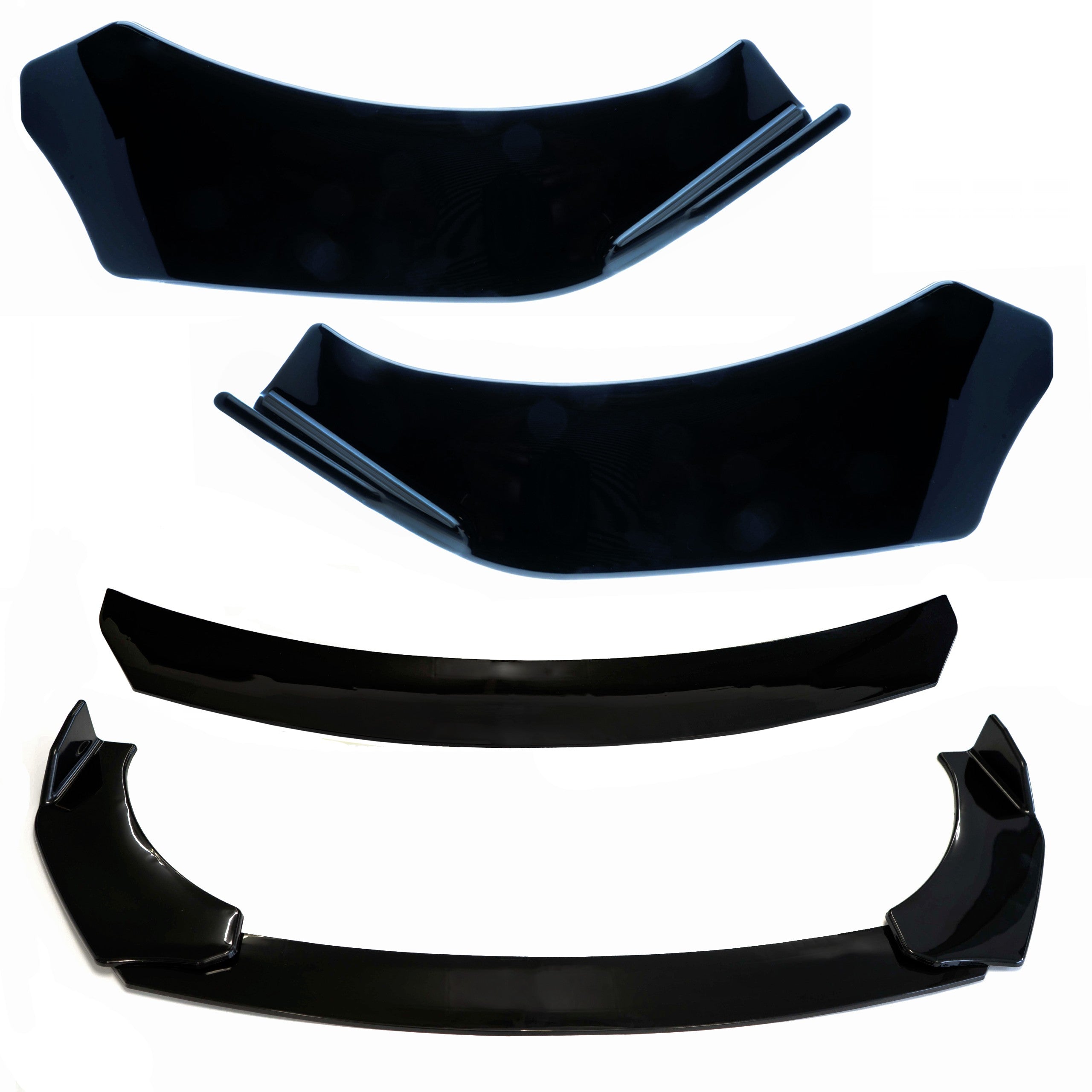 Frontsplitter – Svart gloss – ABS
