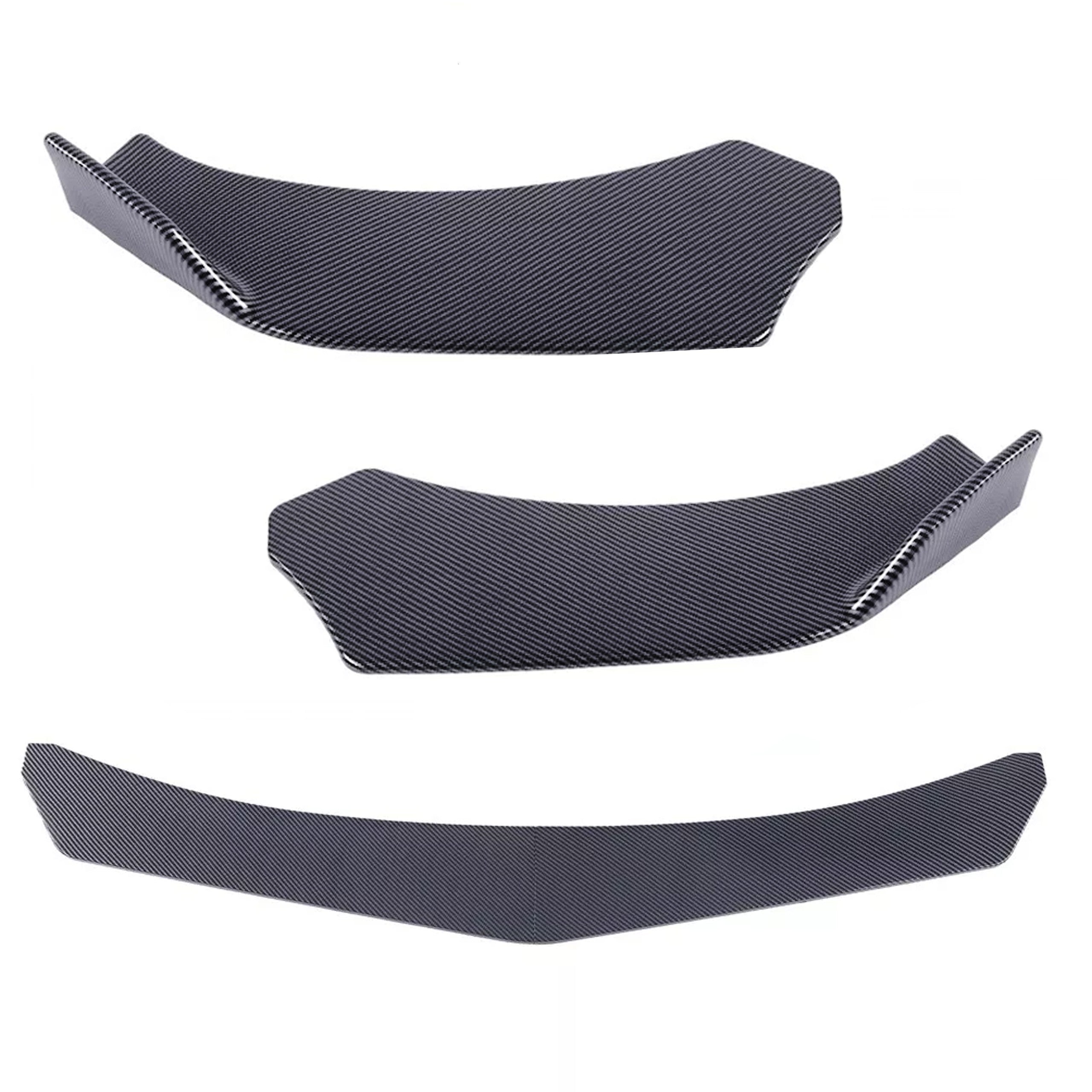 Frontsplitter – Svart – ABS