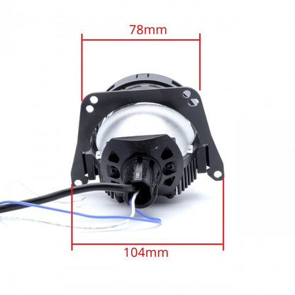 LED-projektorlins för strålkastare Alfa Romeo 146/147 m.fl. – 3" mm