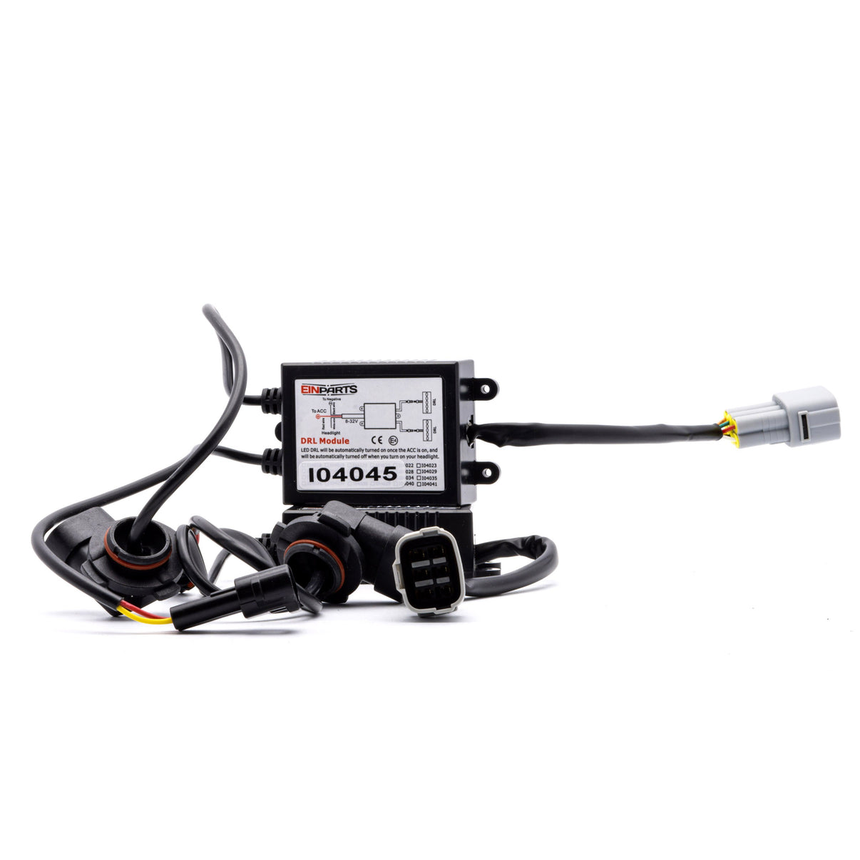 DRL- och dimljus – 6000K – 10 W – 9V - 32V