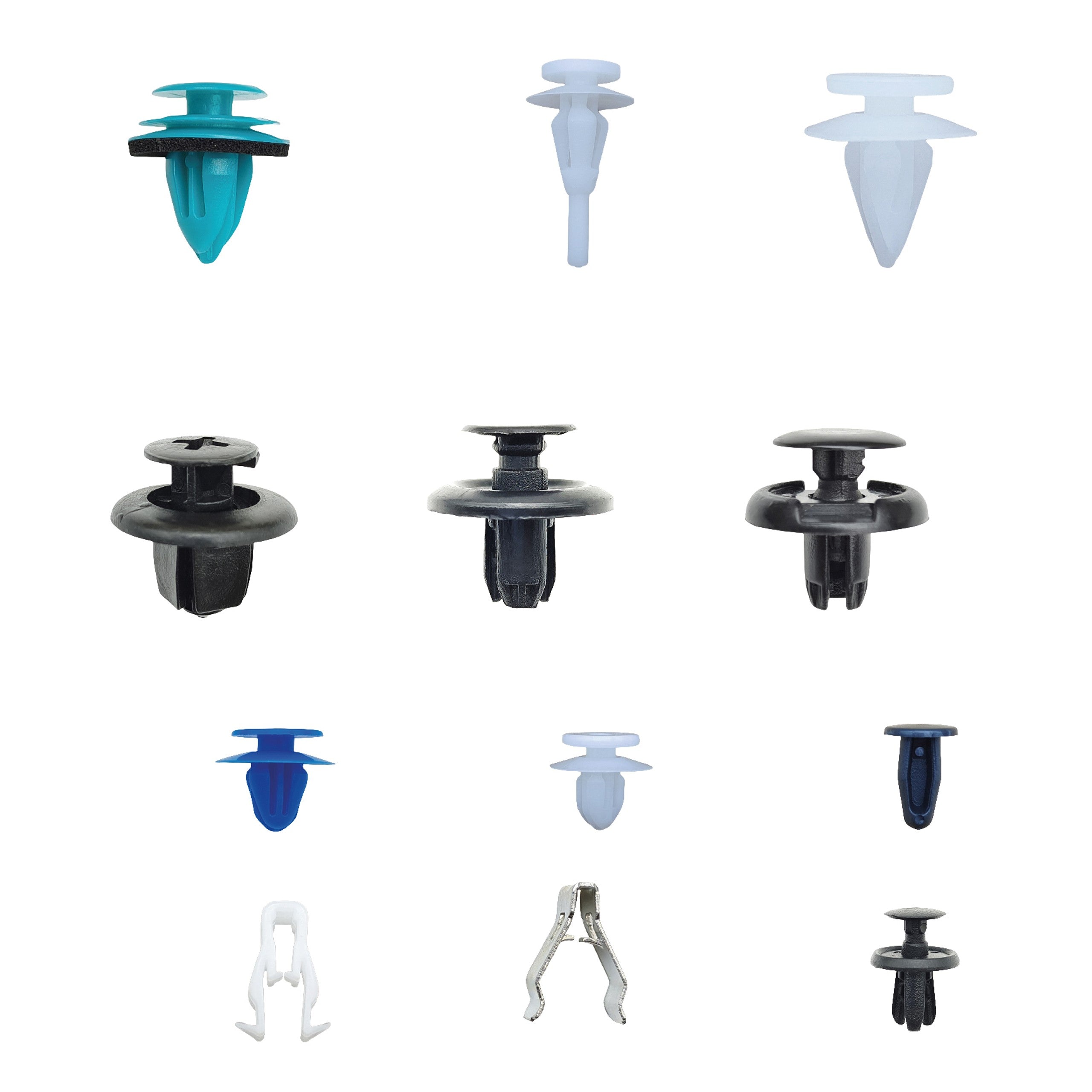 Fästclips – 385-pack