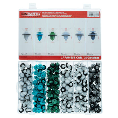 Fästclips – 300-pack