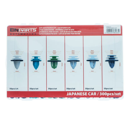 Fästclips – 300-pack