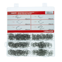Fästclips – 100-pack