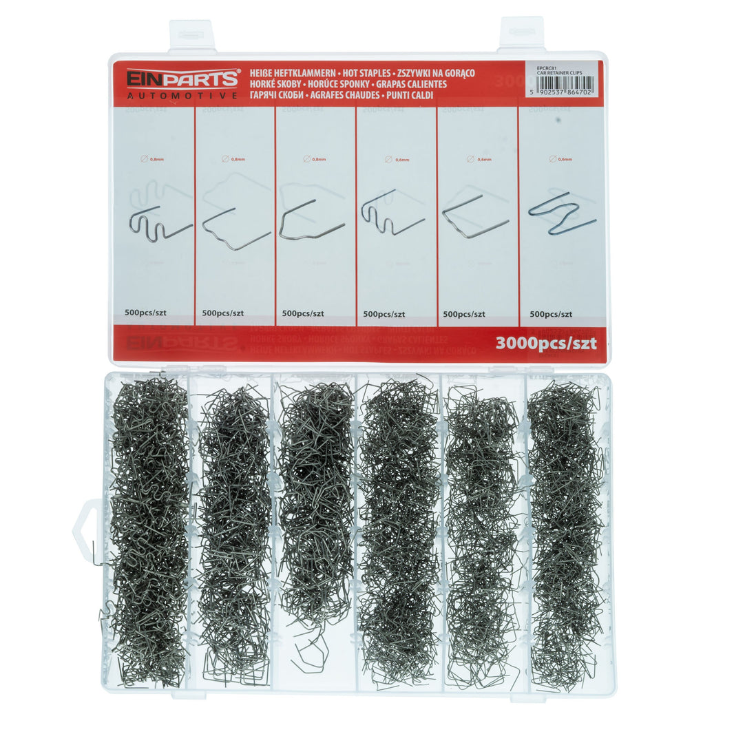 Fästclips – 3000-pack