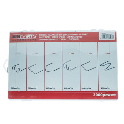 Fästclips – 3000-pack