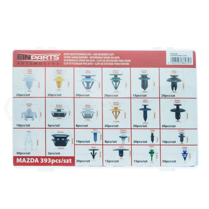 Fästclips – 393-pack