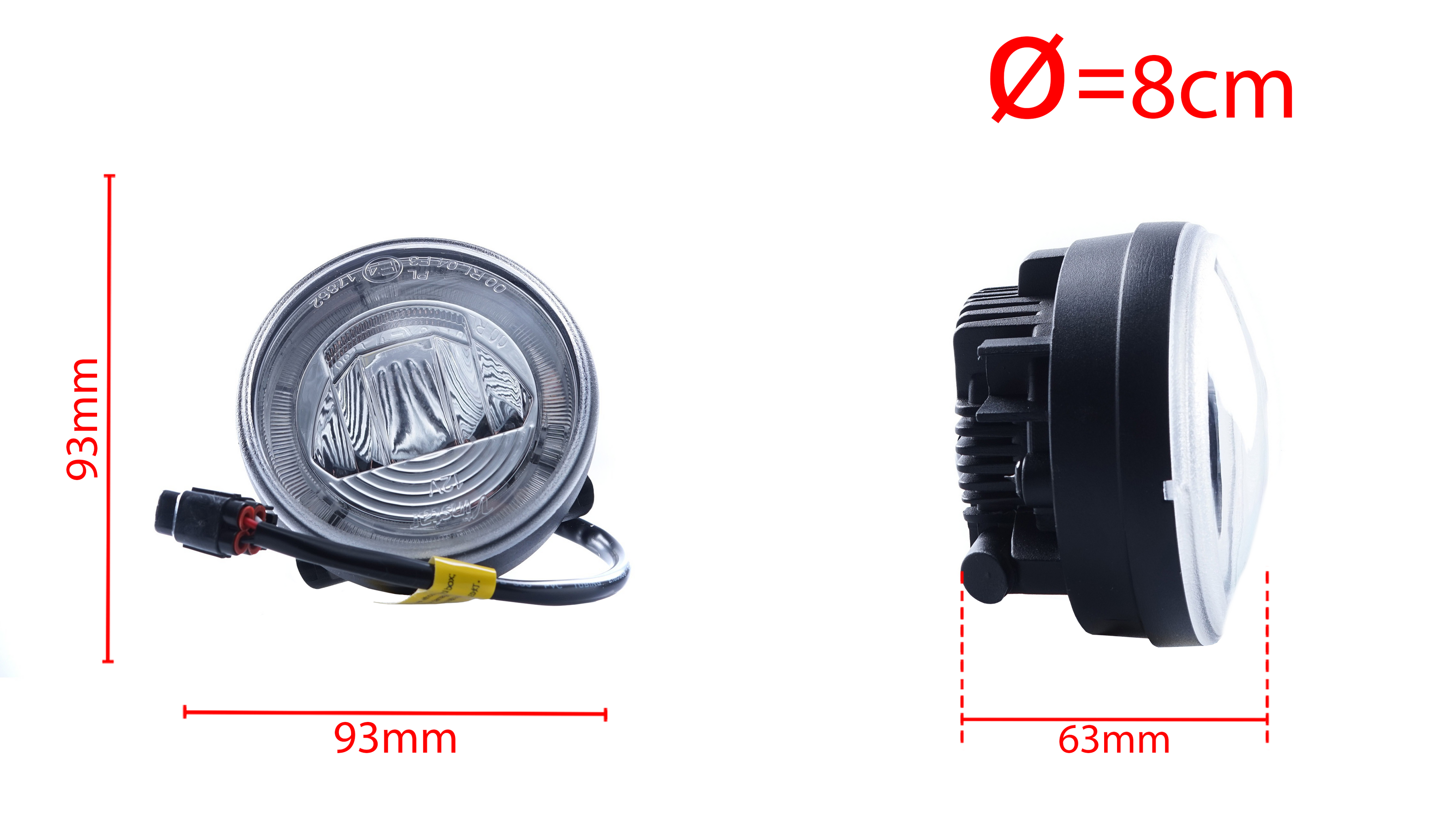 DRL- och dimljus Toyota Platz/Echo/Highlander m.fl.